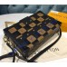 Louis Vuitton Damier Tressage Petite Malle Black M53253