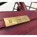 Saint Laurent MANHATTAN Small shopping in smooth leather YSL6968-wine-red