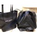 Saint Laurent TEDDY shopping bag in linen canvas YSL8805-black