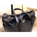 Saint Laurent TEDDY shopping bag in linen canvas YSL8805-black