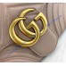 Gucci Medium GG Marmont Matelasse Shoulder Bag Tan
