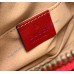 Gucci GG Marmont Matelasse Leather Belt Bag GU476434-red