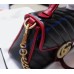 Gucci GG Marmont Mini Top Handle Bag GU547260-black-red
