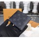 Louis Vuitton Monogram Eclipse Slender Wallet M64002-black