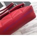 Saint Laurent LOULOU PUFFER Small bag in quilted lambskin YSL577476B-red