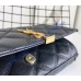 Saint Laurent BECKY chain wallet in quilted lambskin YSL585031-black