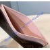 Louis Vuitton Monogram Canvas Card holder M60703-pink