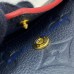 Louis Vuitton Monogram Empreinte Leather Card Holder Recto Verso M69421-navy-blue