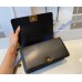 Chanel Boy Medium Quilted Flap Bag in Lambskin C67086A-black