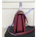 Chanel Flap Bag with Top Handle C92236B-wine-red