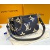 Louis Vuitton Monogram Empreinte Leather Multi Pochette Accessories M45777-black