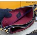 Louis Vuitton Monogram Empreinte Leather Multi Pochette Accessories M45777-black