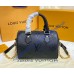 Louis Vuitton Monogram Empreinte Speedy Bandouliere 20 M58953-black