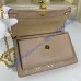 Louis Vuitton Monogram Empreinte Leather Vavin Chain Wallet M67839-gray