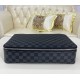 Louis Vuitton Damier Graphite Packing Cube GM N43690-black