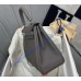 Hermes Kelly 32cm in Togo Leather Palladium Hardware H5532W-Etain
