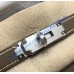 Hermes Kelly 32cm in Togo Leather Palladium Hardware H5532W-Etoupe