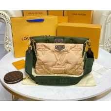Louis Vuitton Maxi Multi Pochette Accessories M21057-green-tan