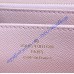 Monogram Canvas Zippy Wallet with Rose Ballerine Leather Lining M41894