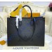 Louis Vuitton Monogram Empreinte Onthego GM M44925-black