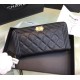 Chanel Boy Long Zipper Wallet in Caviar Leather CW80288-AB-black