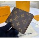 Louis Vuitton Monogram Canvas Slender Wallet M62294-brown