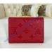 Louis Vuitton Monogram Empreinte Leather Victorine Wallet M64060-red