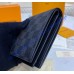 Louis Vuitton Damier Graphite Amerigo Wallet N60053-black