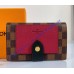 Louis Vuitton Damier Ebene Juliette Wallet N60381