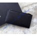 Saint Laurent Cassandre Matelasse Fragments Zipped Card Case In Grain De Poudre Embossed Leather YW607915-A