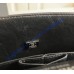 Chanel Small Classic Flap Bag in Black Lambskin with black hardware
