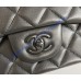 Chanel Jumbo Classic Flap Bag in Black Lambskin with black hardware