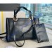 Chanel Cocomark Small Shopping Tote Bag C3129A-black