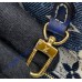 Louis Vuitton Denim Jacquard OnTheGo MM M46448-blue