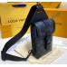 Louis Vuitton Monogram Eclipse Saumur Slingbag M45912