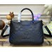 Louis Vuitton Monogram Empreinte Leather Trianon PM M46488-black