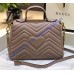 GG Marmont small Tan top handle bag