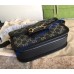 Gucci GG Supreme Horsebit 1955 shoulder bag GU602204DN-black