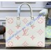 Louis Vuitton Bicolor Monogram Empreinte Leather Onthego MM M21575