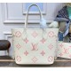 Louis Vuitton Bicolor Monogram Empreinte Leather Neverfull MM M21579
