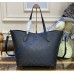 Louis Vuitton Mahina Leather Blossom MM M21851-black