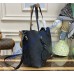 Louis Vuitton Mahina Leather Blossom MM M21851-black