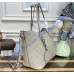 Louis Vuitton Mahina Leather Blossom MM M21851-light-gray