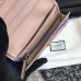 Gucci GG Marmont Card Case Wallet GU-W466492-tan