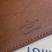 Louis Vuitton Monogram Canvas Passport Cover M62089-brown