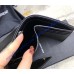 Saint Laurent Cassandre Matelasse Compact Tri Fold Wallet In Quilted Lambskin YW403943-A
