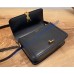 Saint Laurent Solferino Medium In Box Leather YSL634305-black