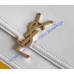 Saint Laurent Solferino Medium In Box Leather YSL634305-white