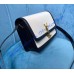 Saint Laurent Solferino Medium In Box Leather YSL634305-white-black