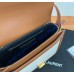 Saint Laurent Solferino Small Satchel In Linen And Box Leather YSL634306C-white-brown